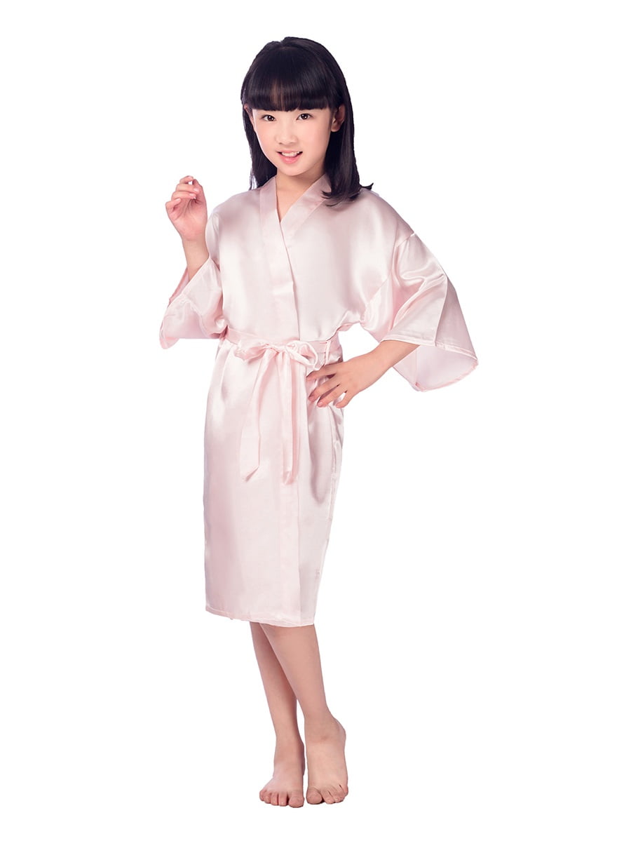 childrens pink dressing gown