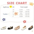 thumbnail image 7 of Toddler Little Girl Mary Jane Dress Shoes Ballet Flats for Girl Party School Shoes Bowknot Princess Shoes, 7 of 7