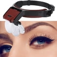 thumbnail image 4 of Lupa ajustable para extensión de pestañas, lupa portátil con faro LED, 4 of 8
