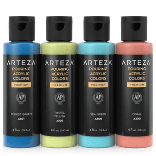 Arteza® 10 Color Iridescent Acrylic Paint Set