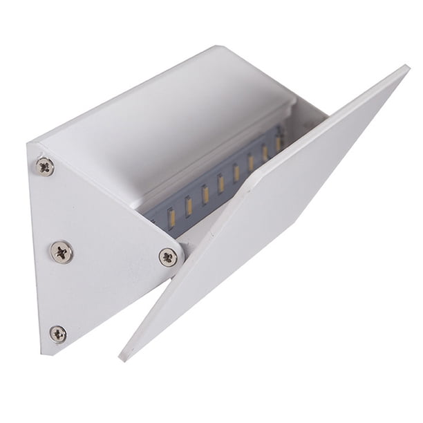 1 unid lámpara de pared ajustable de ángulo luminoso luz de la luz de la pared de la lámpara para el restaurante del hogar (5W Luz cálida)