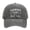 Washed Cap-Light Grey, variant on Camping Hair Don't Care Embroidered Adjustable Washed Adult Baseball Dad Hat, Curved Brim Outdoor Sun Cap for Travel & Casual Daily Use