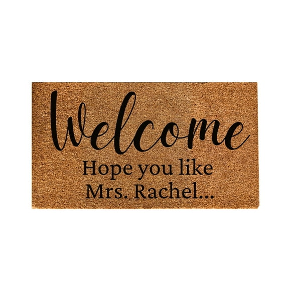adviicd Doormat Rug Custom Door MatFront Door Outdoor Entrance Porch Mat With Slip Polyester Floor Mat