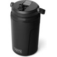 thumbnail image 2 of Silo 40 oz Insulated Magslider Straw Cap Water Jug – Leakproof, Lightweight Sports Bottle with Fence Hook Handle – Keeps Drinks Ice-Cold – Ideal for Gym, Sports & Tournaments, Black, 2 of 7