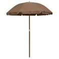 thumbnail image 2 of vidaXL Garden Parasol Anthracite Polyester, Steel Large, 2 of 6