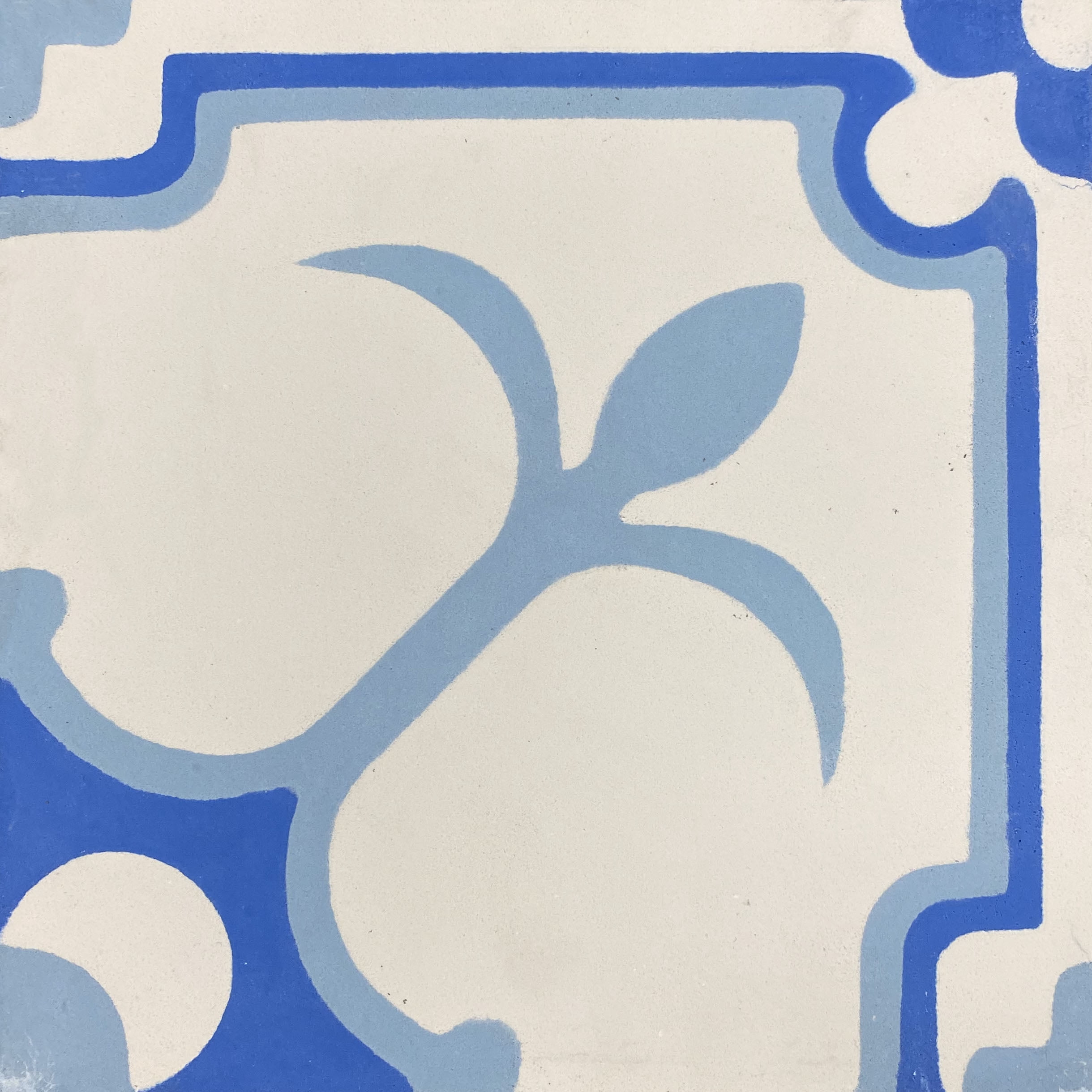 Koni Cement Tile Series KCT 09 Regular 8 in X 8 in Handmade Cement Tile (7.11 sq ft/Box)