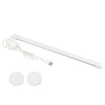 Uxcell Under Cabinet Light 14.7" USB Desk Reading Strip Dimmable LED Lamp Bar, White