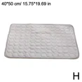 thumbnail image 1 of ML 30*40/40*50cm Pet Ice Mat Ice Silk  Breathable Multipurpose To Summer Pad Cool Clean Dog Easy Pet Cat Mat Cooling R0J7, 1 of 7
