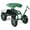 Green, variant on Costway Garden Cart Rolling Work Seat for Planting with Extendable Handle Green