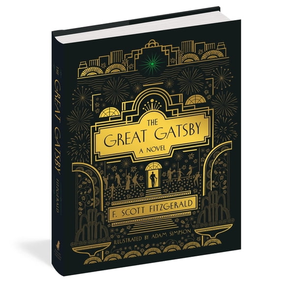 The Great Gatsby: A Novel: Deluxe Illustrated Edition, (Hardcover)