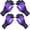 2 Purple, variant on Garden Gloves with Claws,Claw Gardening Gloves for Digging,Planting, Weeding, Seeding-Waterproof for Men and Women 2 Green