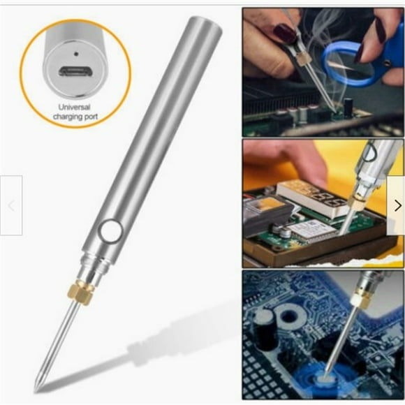 Electric Soldering Iron Kit DC5V 8W USB Rechargeable Welding Tool With USB Cable Soldering Iron Stand