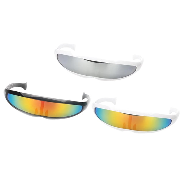 Gafas de sol Colco Robot alienígena metálico 2 multicolor + plata