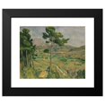 thumbnail image 2 of Paul Cézanne 18x15 Black Modern Framed Museum Art Print Titled - Mont Sainte-Victoire and the Viaduct of the Arc River Valley (1882-85), 2 of 5