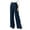 Dark Blue, variant on Xyxonk Women's Work Pants Wide Leg Office Palazzo Pants High Waist Long Straight Dress Pants 2025 Trendy Business Dress Pants Trousers with Pockets, Dark Blue L
