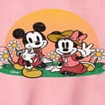 thumbnail image 2 of Disney - Mickey & Friends - Minnie & Mickey Enjoy the Sunset - Toddler And Youth Crewneck Fleece Sweatshirt, 2 of 4