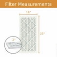 thumbnail image 6 of 16x25x2 Purolator / Air Guard  Pleated Air Filter - MERV 8 (6 Pack), 6 of 6