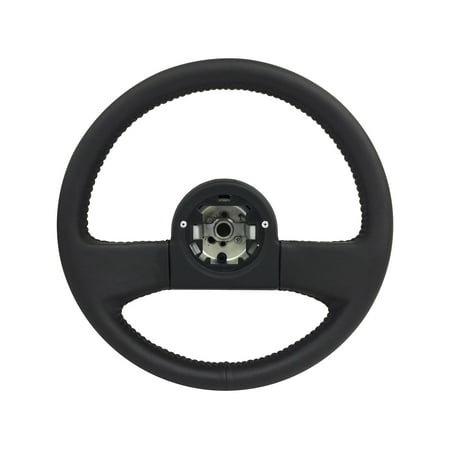 - Volante Steering Wheels; OE Series 1984-89 Corvette 14 in. Black Leather Steering Wheel | OE# 9768988