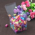 thumbnail image 2 of Square Transparent PVC Cube Gift Candy Boxes Wedding H2S3 Deco Party A8D6 G6M0, 2 of 9