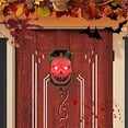 thumbnail image 6 of TOPRenddon Glowing Halloween Doorbell Spooky Skull Head Light Up Eyes Haunted House Doorbell Scary Halloween Decor with Spooky Sounds for Kids Haunted Home Decorations, 6 of 6