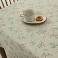 thumbnail image 5 of Enova Home 54"x 80 " Green Grass Simple Rectangle Cotton and Linen Tablecloth Decorative, 5 of 6