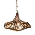 thumbnail image 6 of Meyda Tiffany 98194 Sonoma Six Light Bowl Pendant - Cinnamon Coffee Metallic, 6 of 6