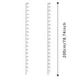 thumbnail image 3 of Large Growth Chart Wall Sticker for Kids Room 200cm Height Measure Ruler Easy Application, 3 of 9
