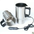 thumbnail image 4 of Musuos Car Electric Heated Travel Mug 12V 450ml Stainless Coffee Tea Cup Warmer Mug, 4 of 6