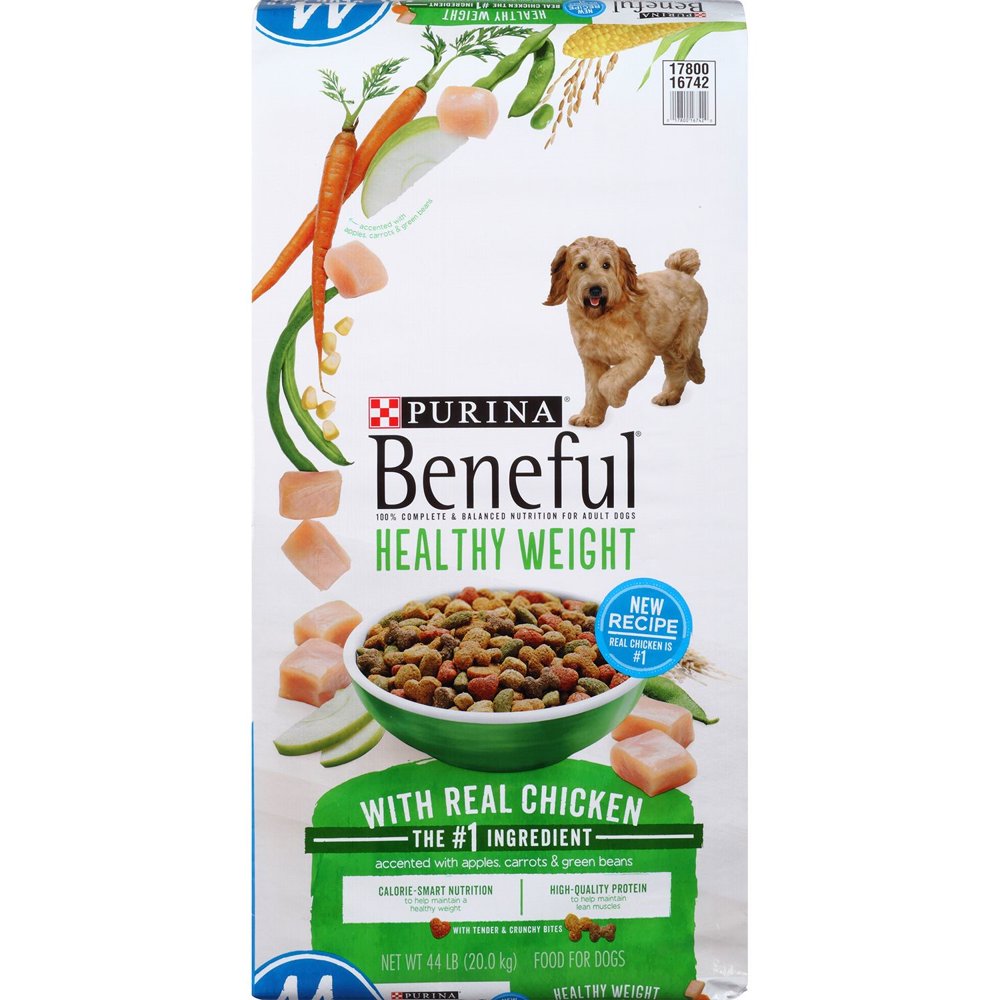 Purina Beneful Healthy Weight Adult Dry Dog Food, 44 Lb