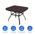 thumbnail image 7 of COVERS&ALL Square Table Top Cover, 18 Oz Heavy Duty Waterproof UV & Weather Resistant, for Patio Outdoor Garden Lawn Backyard Furniture Coffee Side Table (6"H x 42"D x 42"W, Coffee), 7 of 7