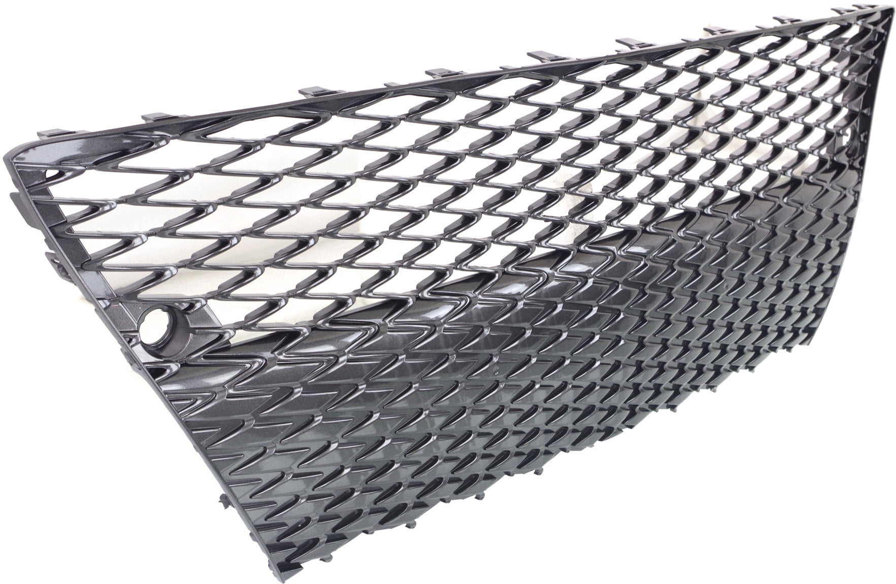 Bumper Grille Compatible With 2016 Lexus IS200t 2014-2015 IS250 Front Gray