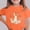 Orange, variant on Girls Spring Bunny Top Yellow Floral Graphic Tee Easter Shirt for Kids Soft Short Sleeve T-Shirt,Size 4-5T
