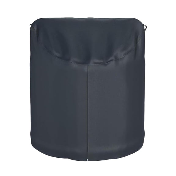Heavy-Duty Trampoline Cover with Reinforced Corners, Weatherproof Nylon Outdoor Trampoline Protector with Secure Tie-Down Straps, Universal Fit for Backyard