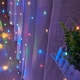thumbnail image 3 of Honche LED Curtain Lights Indoor 300LEDs Waterfall Fairy String Lights Bedroom Decoration Lighting(Multi Color), 3 of 8