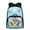 Beach Otter, variant on Yellow Honeycomb Bees Backpack for Kids with Detachable Lunch Bag Elementary School Bookbags for Boys with Graphic 17 Inch School Bags for Primary School or Kindergarten Students Daily Use