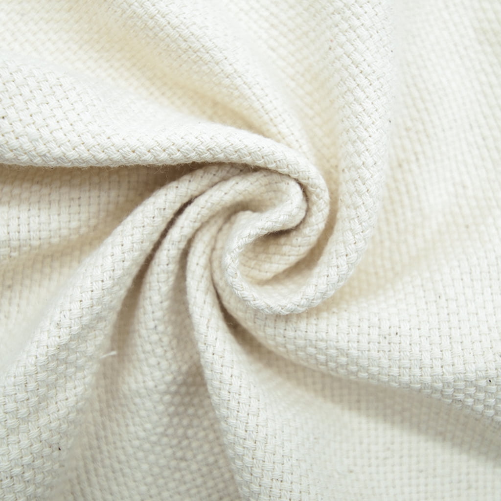 Cotton Monks Cloth for Embroidery Needlework Sewing Needle Accessory Handmade 185x100cm