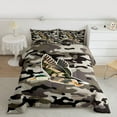 thumbnail image 2 of Feelyou Rustic Camouflage Bedding Comforter Set, Hunting Wildlife Duck Twin Comforter Sets, Teens Kids Boys Girls Reversible Bedding Set, Ultra Soft Bedroom Decor, 2 Pieces, 2 of 8