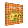thumbnail image 4 of Canvas Wall Art - Jean Plout 'Fall Plaid Celebration A' Wall Art for Living Room, Bedroom, or Office Décor by Trademark Fine Art - 14 x 14 Inches, 4 of 4