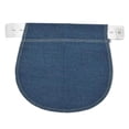 thumbnail image 3 of 3pcs Waist Extender Pregnant Adjustable Waistband Expanders Gray Denim Blue, 3 of 9