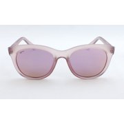 SPY Optic Boundless Medium-Large Sunglasses for Women (Matte Translucent Rose Frame and Bronze with Rose Quartz Spectra Mirror Lens)