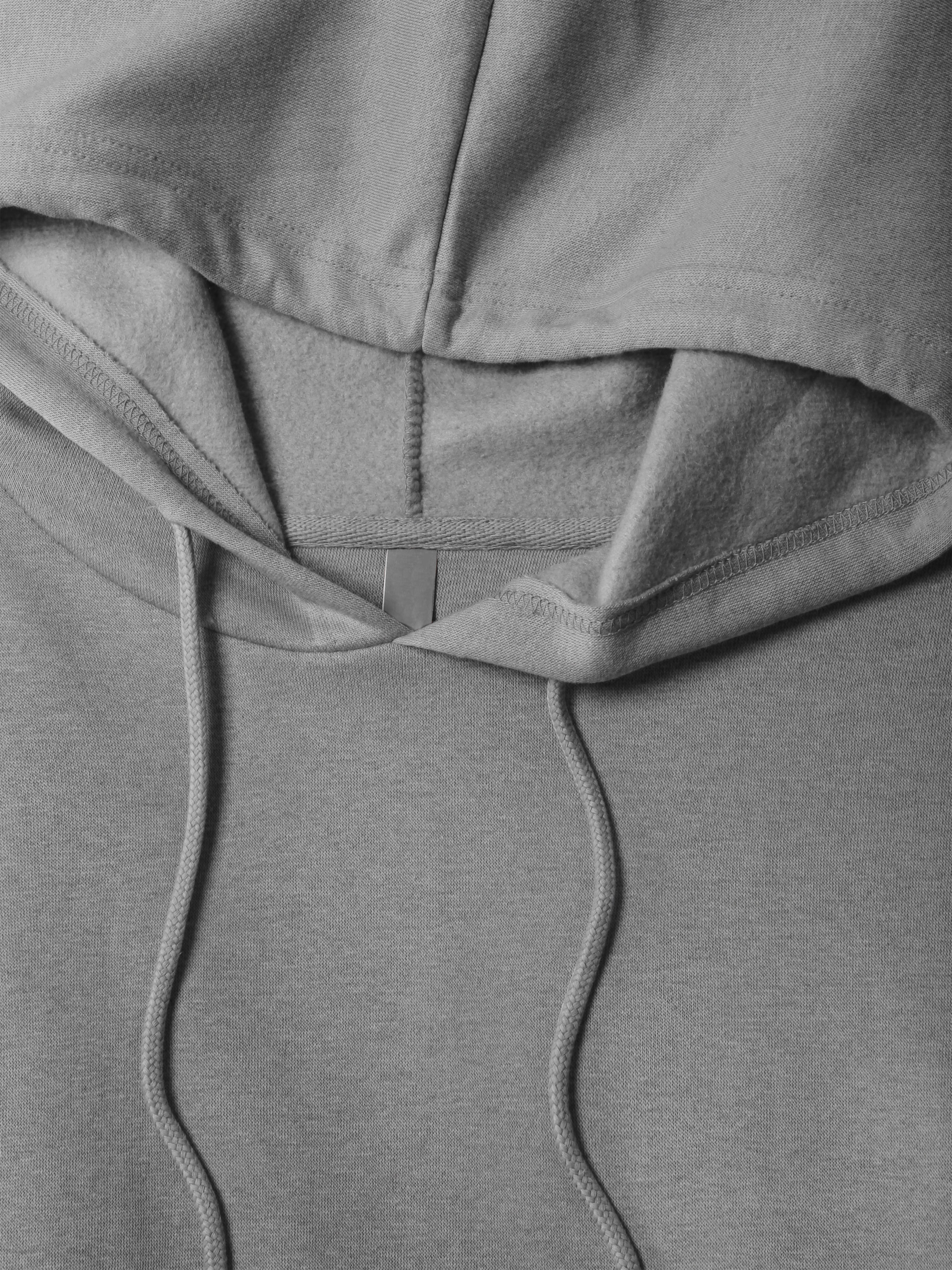 Ma Croix Mens Pullover Hoodie Ultra Soft Fleece Lined Cotton Hooded Sweatshirt With Lycra Ribbing For Performance - image 3 of 6