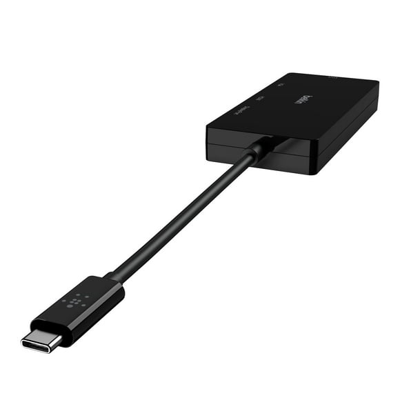 Multi Adaptador Belkin HDMI VGA DP DVI a USB-C