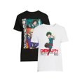 thumbnail image 2 of My Hero Academia Men's & Big Men's Graphic Tee Shirts, 2-Pack, S-3XL, 2 of 6