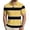 YellowF0519&25, variant on Garbnen Men’s Polo Shirts Short Sleeve Striped Color Block Collared Men's Henley Shirts Lightweight Breathable Casual Summer Beach Vacation Funny Golf Shirts for Men Gray XL