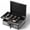 Black-Key-ExtraLarge, variant on Glosen Glosen Safe, Extra-Large Cash Box with Key Lock, Removable Coin Tray, 13.5*11.4*5.3inch Black Money Box