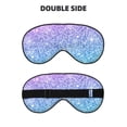 thumbnail image 2 of Naloa Multicolor Glitter Print Sleep Mask for Sleeper, Light Blocking Sleeping Eye Mask for Women Men, Eye Shade with Adjustable Strap for Travel, Nap,Meditation, 2 of 7