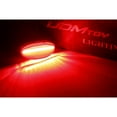 thumbnail image 4 of Clear Lens Red Full LED Rear Below Taillight Side Marker Light Kit For 2010-14 Ford Raptor, Powered by 12-SMD LED, Replace OEM Back Sidemarker Lamps, 4 of 9