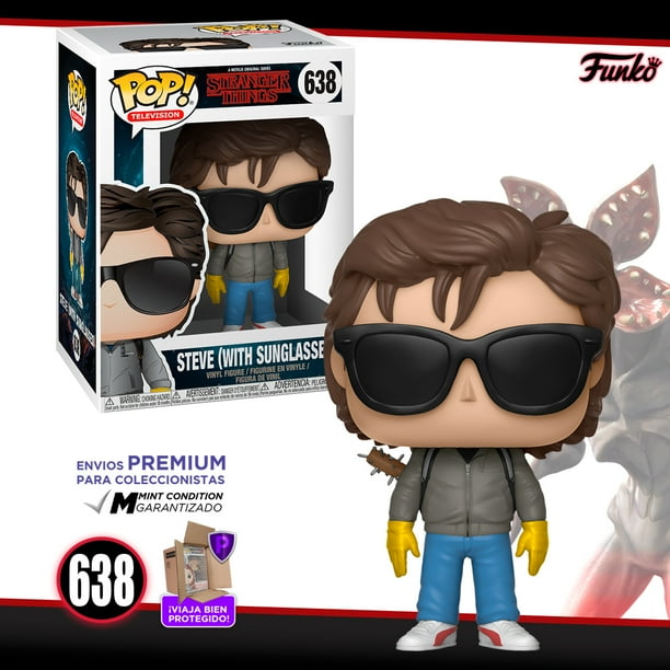 Funko Pop Steve Con Lentes #638 Stranger Things Serie Netflix Original
