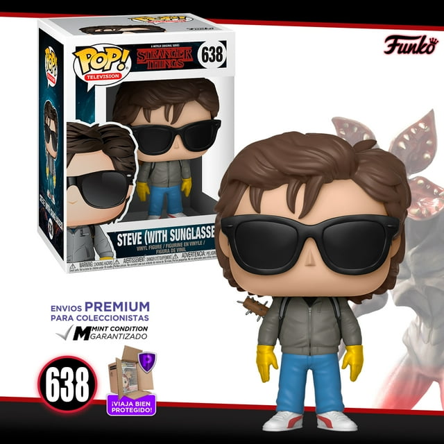 Funko Pop Steve Con Lentes #638 Stranger Things Serie Netflix Original
