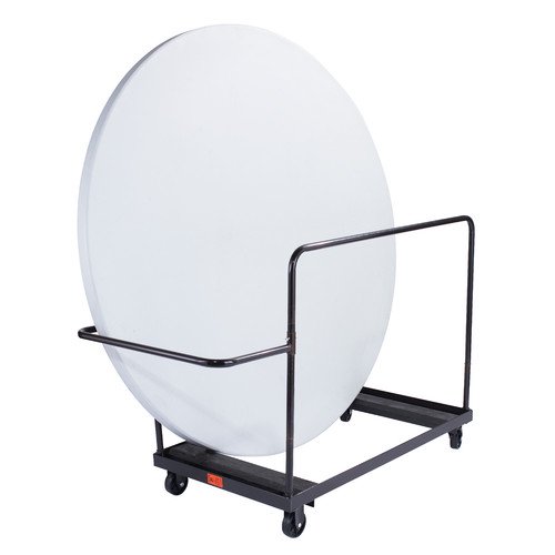 NPS® Folding Table Dolly For Vertical Storage, 71" Round Tables